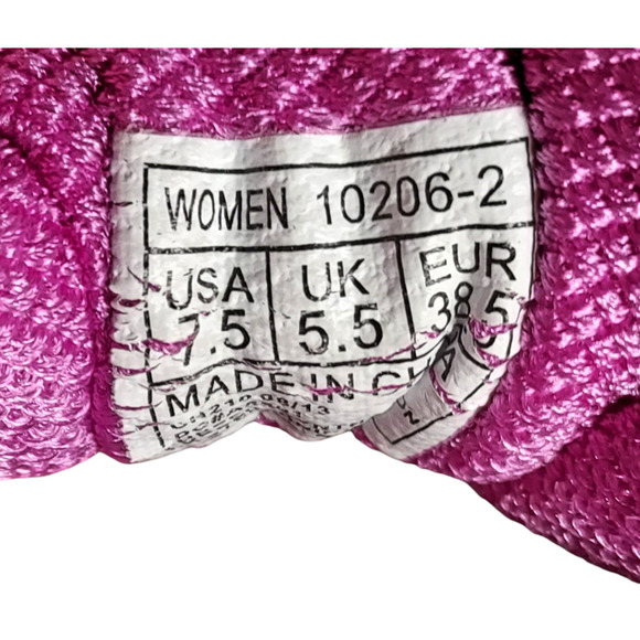 Saucony Progrid Omni 12 Womens Running Shoe Sneaker Gray Pink Purple Neon Sz 7.5 - Picture 10 of 10